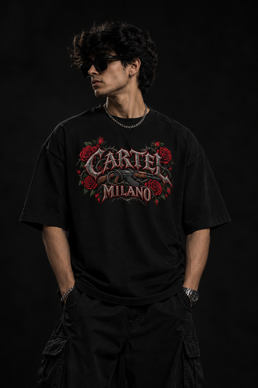Cartel Milano Crimson Oversized T-shirt