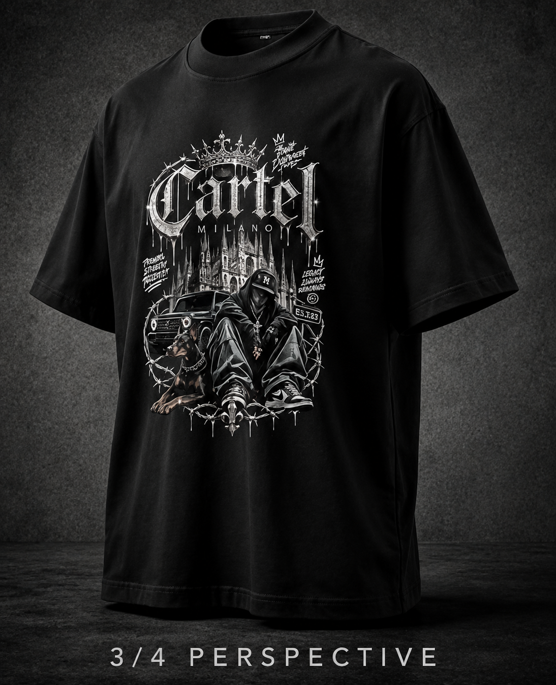 Cartel Milano Nior oversized t-shirt