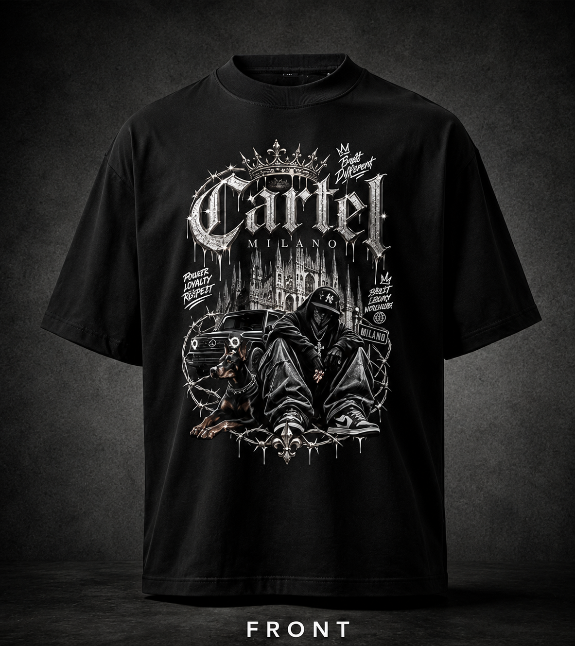 Cartel Milano Nior oversized t-shirt
