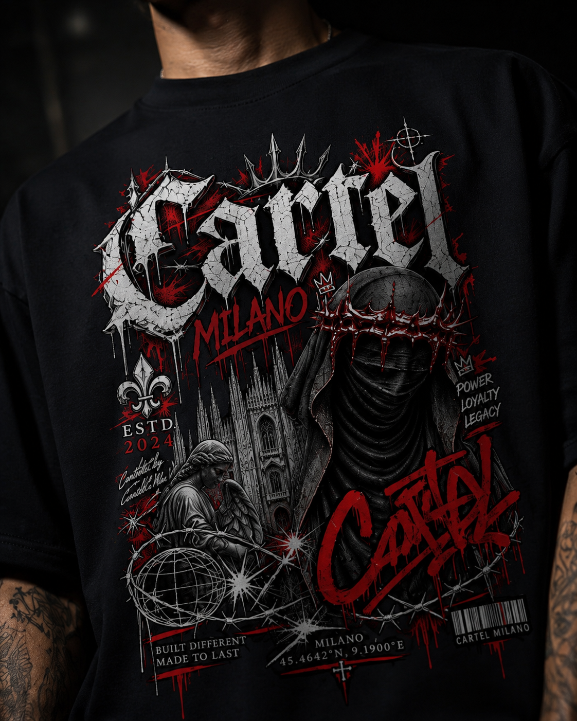Cartel Milano Dynasty Oversized T-Shirt
