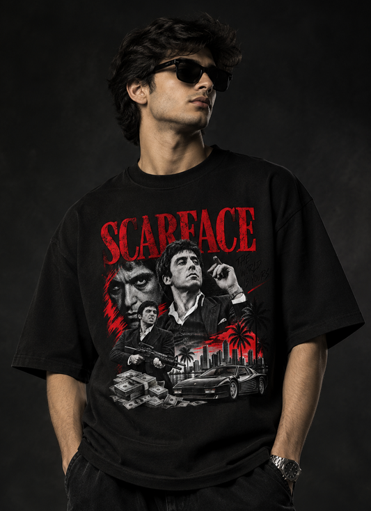 Scarface Empire Oversized T-shirt