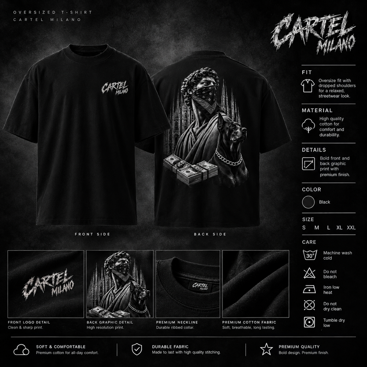 Cartel Milano Outlaw Oversized t-shirt