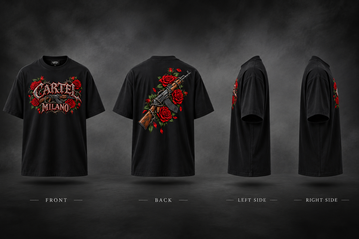 Cartel Milano Crimson Oversized T-shirt