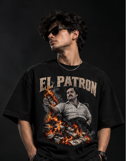 El Patrón oversized t-shirt