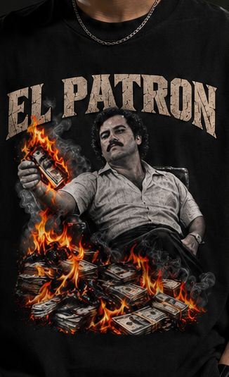 El Patrón oversized t-shirt